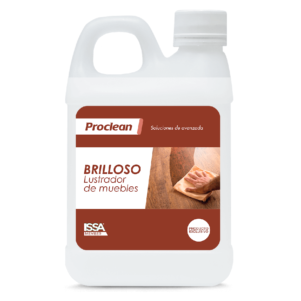 BRILLOSO -  (Lustrador de Muebles de Madera, Melamine y Otras Superficies)