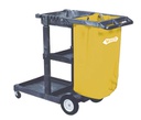 JANITOR CART GRAY (Carrito portamateriales)