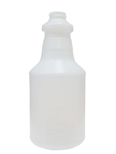 [0204-5032] PLASTIC BOTTLE HAND GRIP - BOTELLA GRADUADA PARA ATOMIZADOR 32OZ